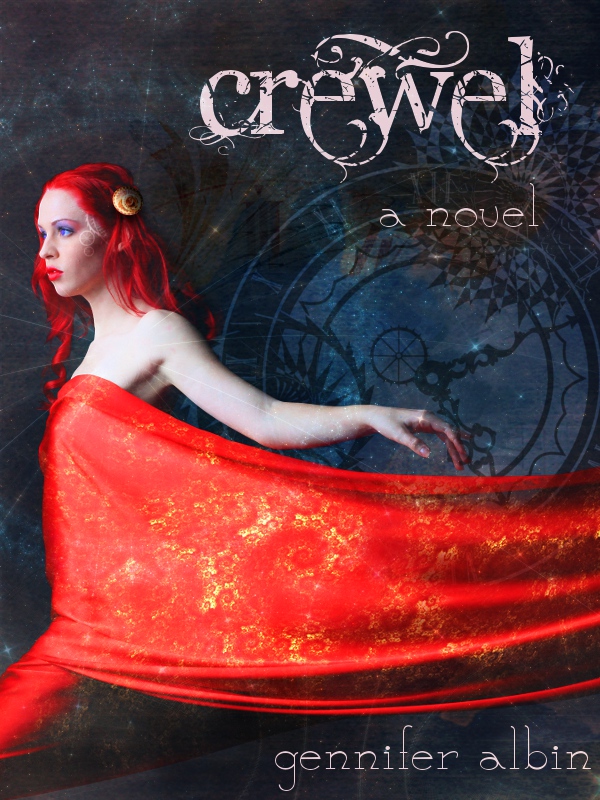 Crewel fan book cover