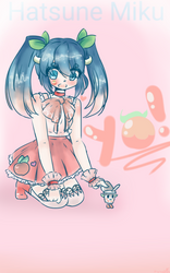 I did a tokidoki Miku thin g