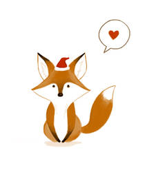 Christmas Fox