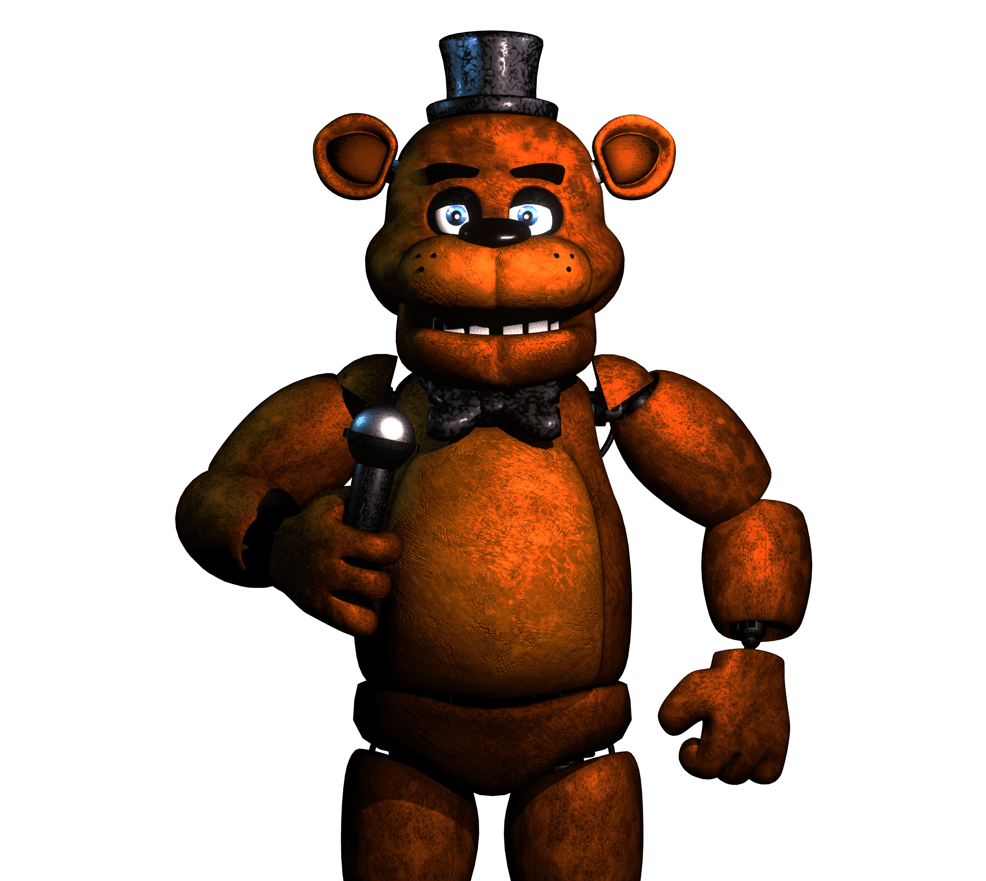 Fnaf 1 Freddy Fazbear Blender Render by JackobMemiarz on DeviantArt