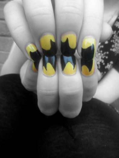 Batman by NailedItWithGlitter