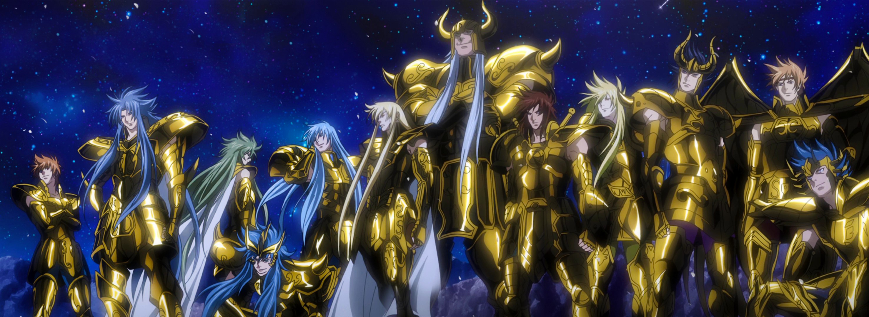 My gold saints - Saint Seiya by sidneythor on DeviantArt