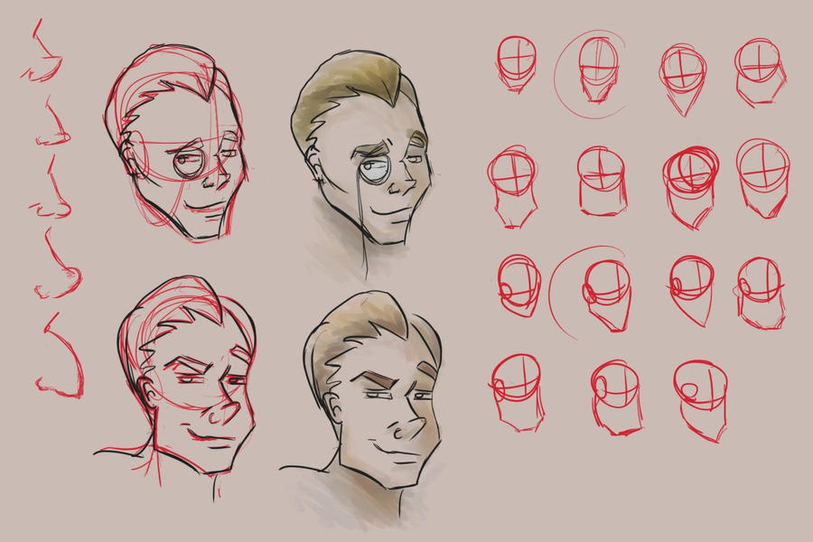 Character Face Concept by TheHanimator on DeviantArt