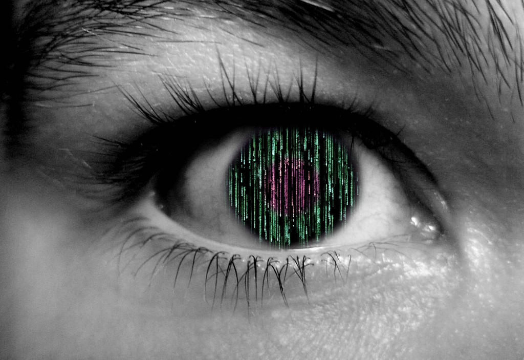 The matrix eye of Trinity by Niilode on DeviantArt