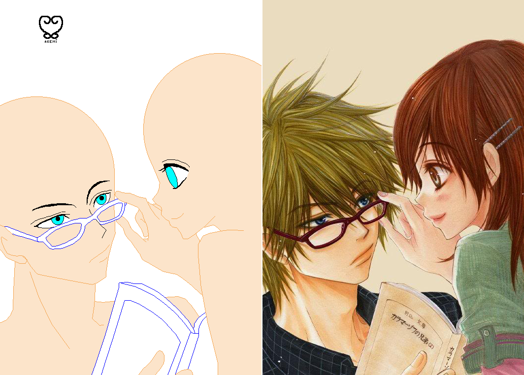 Couple Base Rivals couple base by afri-chan on DeviantArt