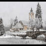 Snowy Church - Speedpaint