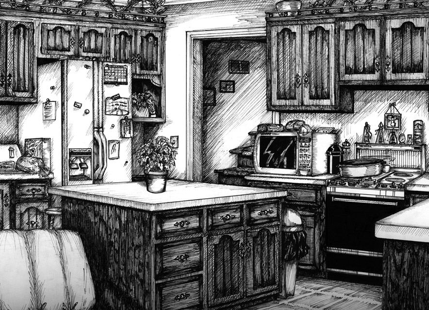 Kitchen by Majoh on DeviantArt