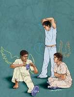 SPN: AU - Mental Hospital