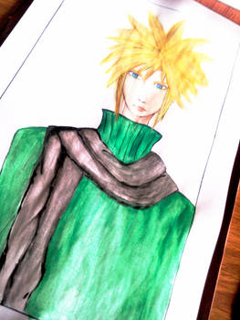 Cloud Strife on Paper