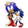 Art Trade - King Sonic and his Son