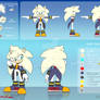 Ivory the Hedgehog - Reference Sheet