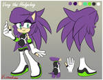 Commission Reference Sheet - Vexy the Hedgehog