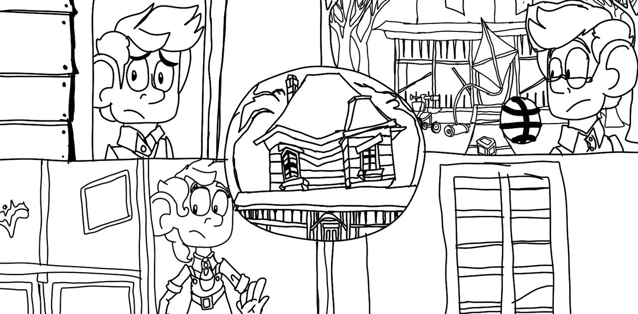 Disney Monster House Art by DravenHooverArt2 on DeviantArt
