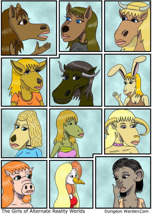 The Girls of Alternate Reality by DungeonWarden