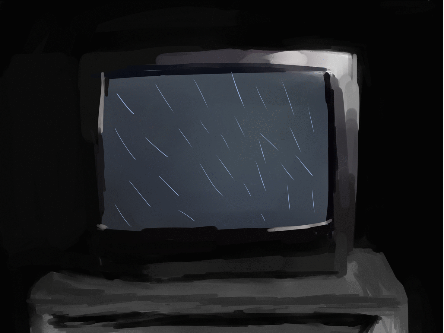 TV Rain Gif by pricklypeen on DeviantArt