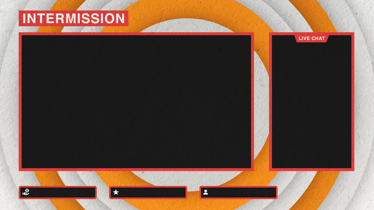 Free stream Intermission overlay for twitch by litgfx on DeviantArt