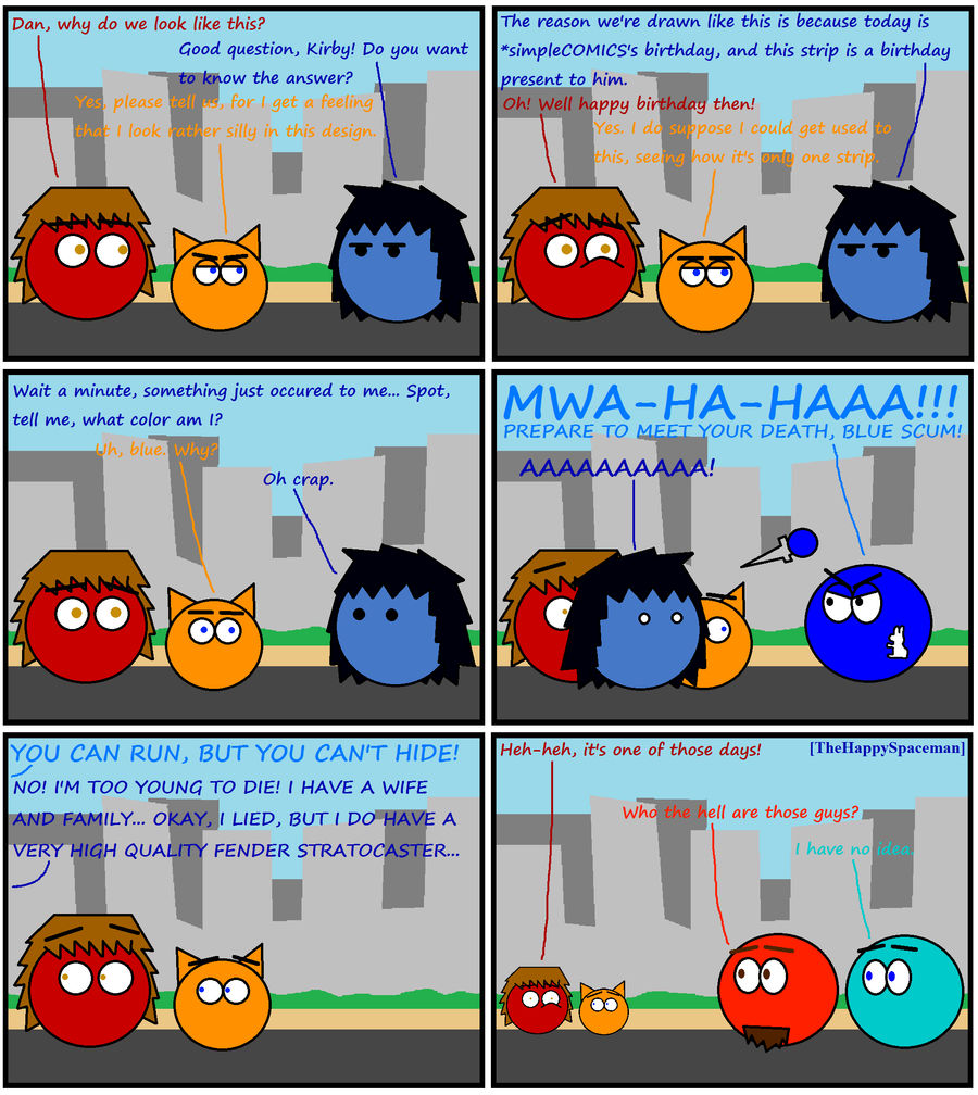 Dan Comics No.21 - Happy Birthday simpleCOMICS!