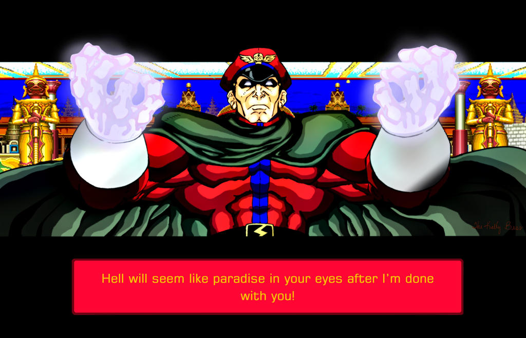 Master Bison Win Quote by ShaneLongshadow on DeviantArt