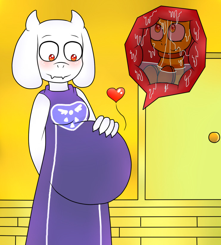 Toriel Eat UnderNom by LapizAcuario on DeviantArt