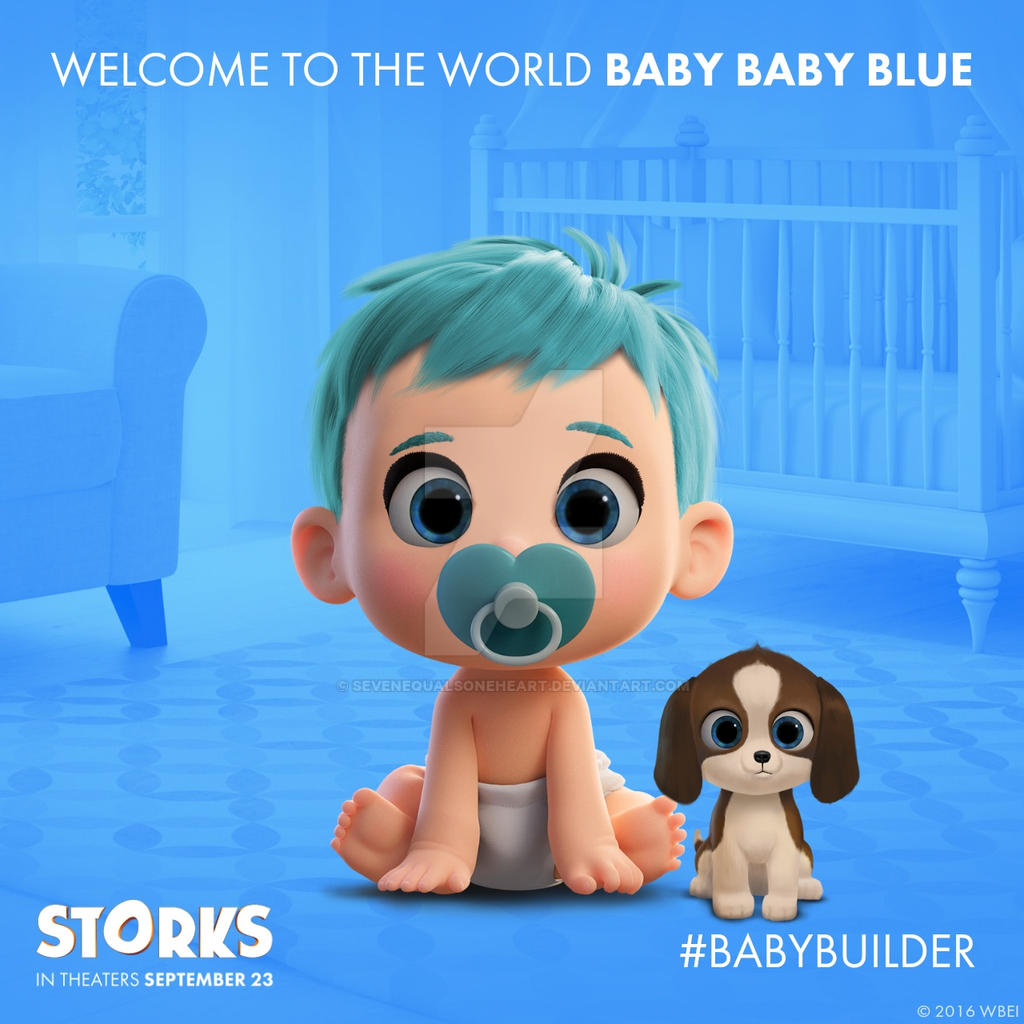 Baby Blue in the Storks Movie Universe