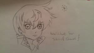 Quick Sketch: Asbel Lhant, Tales of Graces f