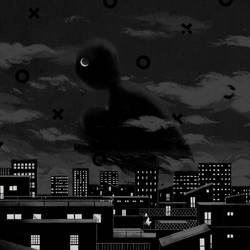 Rooftop moonlight