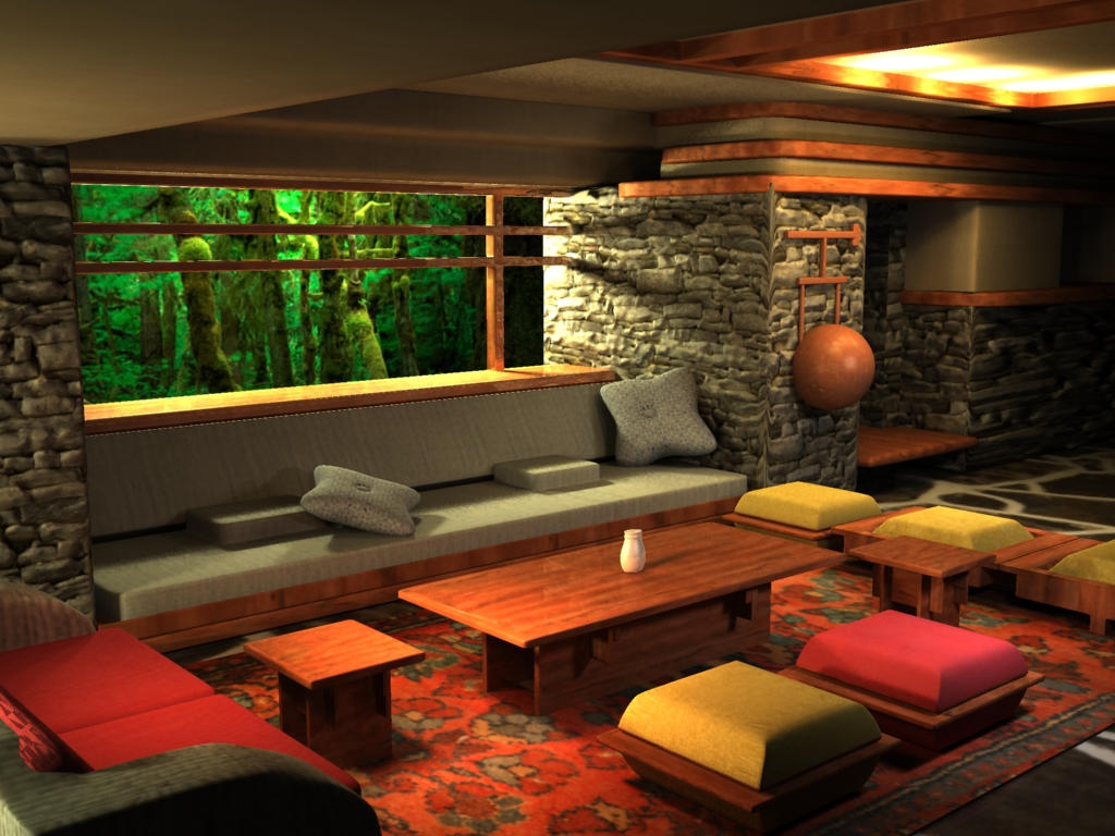 Falling Waters Interior Rendering by R0gu3-Stalk3r on DeviantArt