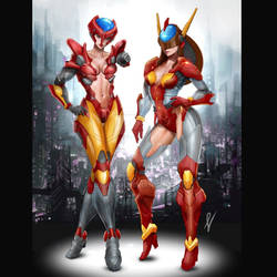 Mazinger Z - Aphrodite and Venus-A Robot Girl