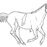 Horse Lineart 12 (Commsion)