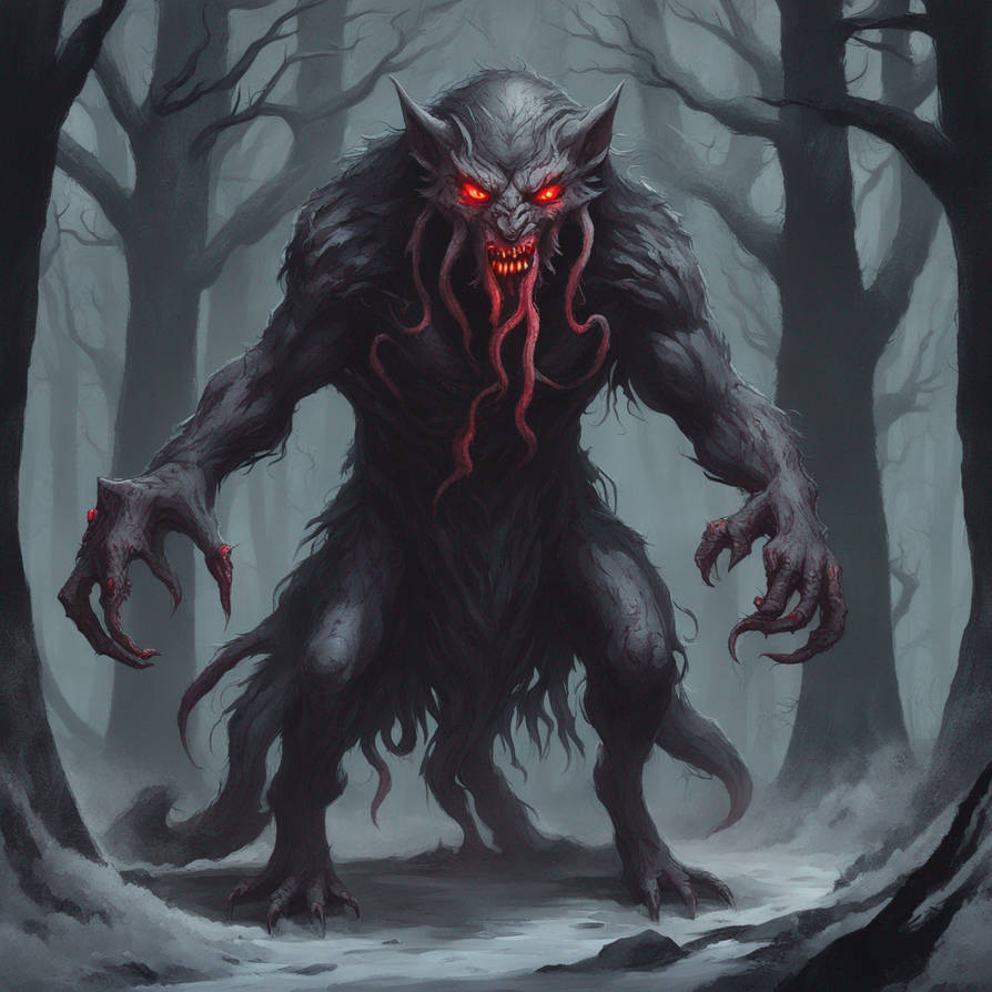 Mindflayer werewolf by tanor1 on DeviantArt