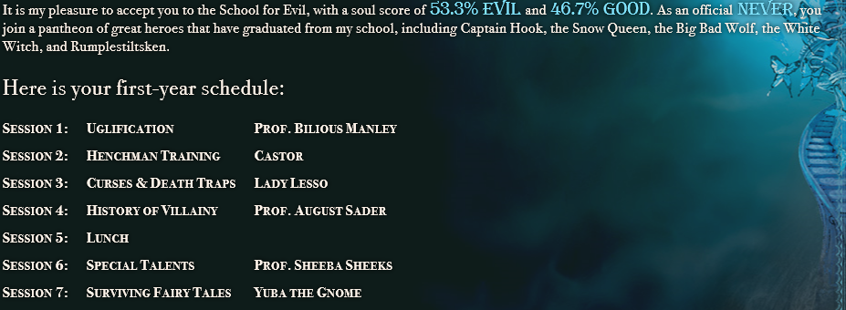 I am EVIL MWAHAHA!