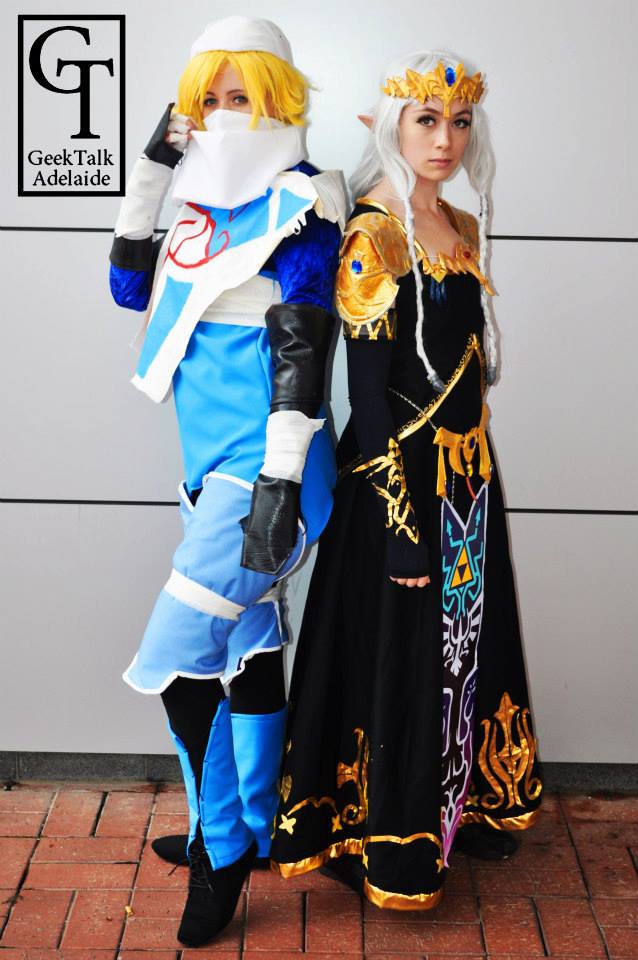 sheik and Zelda