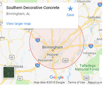 Southern Decorative Concrete Maps by decorativecon on DeviantArt