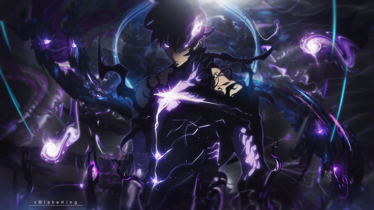Sung Jinwoo Shadow Monarch By XBlakeKing On DeviantArt sung-jinwoo-shadow-monarch-by-xblakeking-on-deviantart