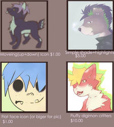 Commission sheet price ref page 1 of 2