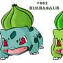 #001 Bulbasaur