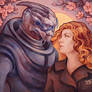 Commission - Rachel Shepard and Garrus