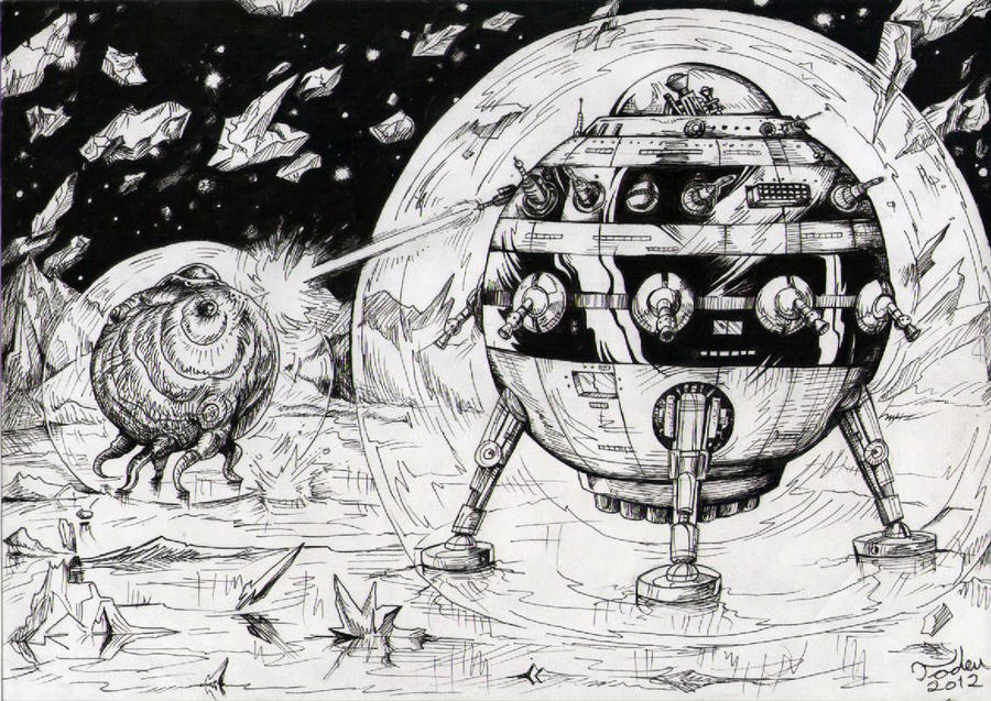 Perry Rhodan - Halutenses vs Dolan by Tadeu-Costa on DeviantArt