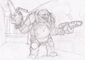 Quake 1 Ogre - sketch