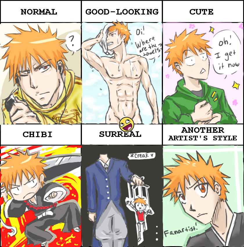 funny and cute on Kurosaki-Ichigo-FC - DeviantArt.