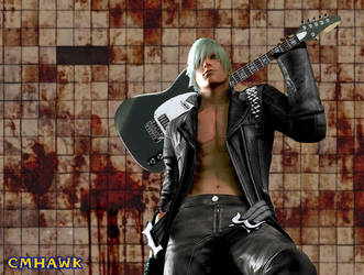 Dante with Guitar