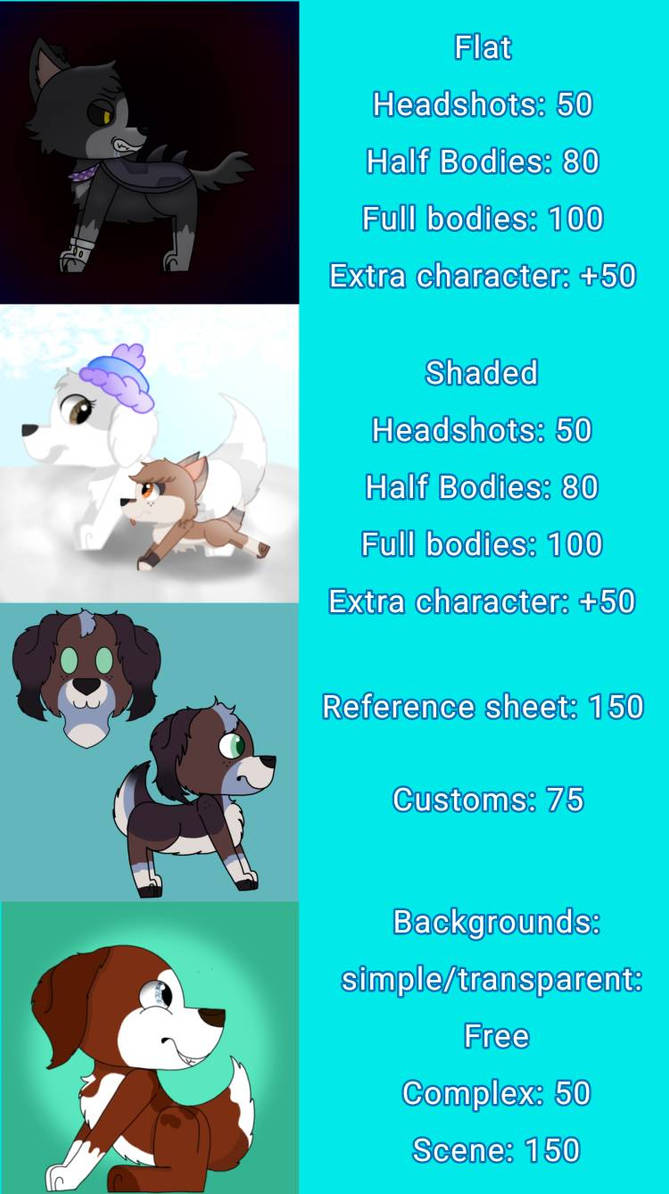 Points Commissions by Rebeccaandace on DeviantArt