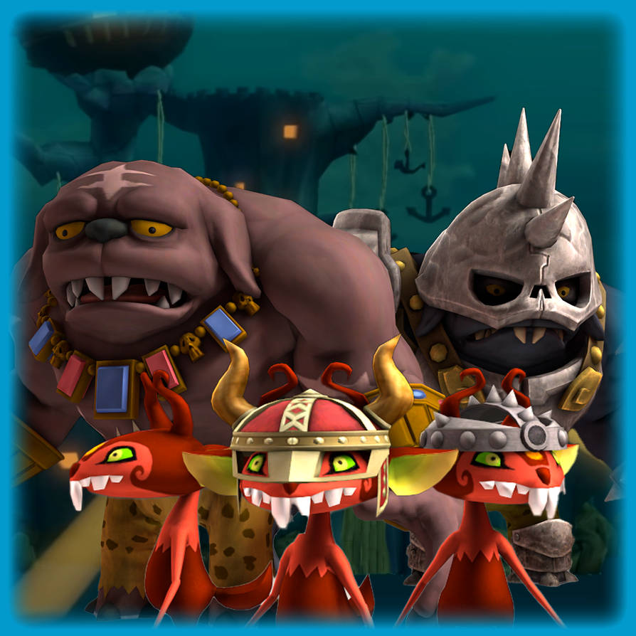 Hyrule Warriors Bigblin and Miniblin - Source by JilyUggelo on DeviantArt