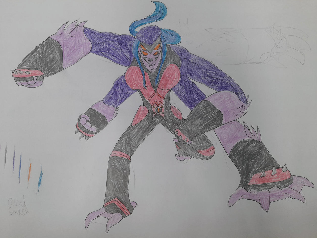 Antitrix Deviantart antitrix Quad Smash by Oxster25xx on DeviantArt