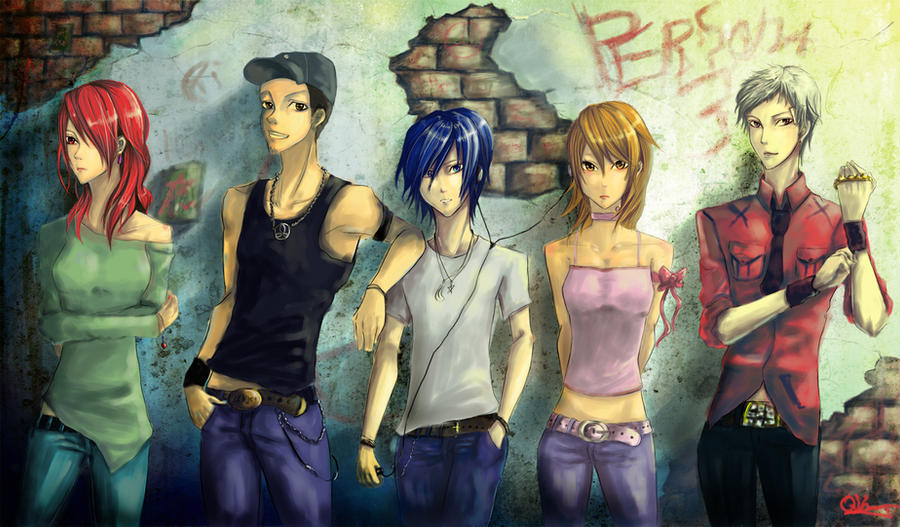 persona3 street wall