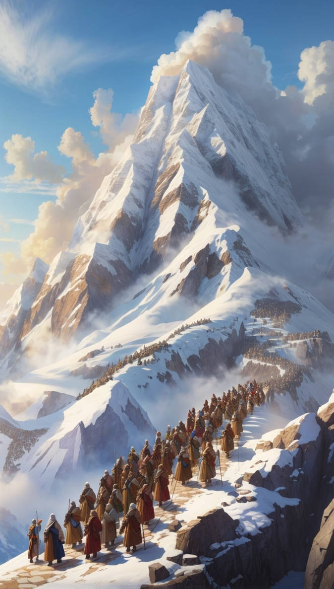 A scene of Mount Tur and Moses 2 by CharlieBoi77 on DeviantArt