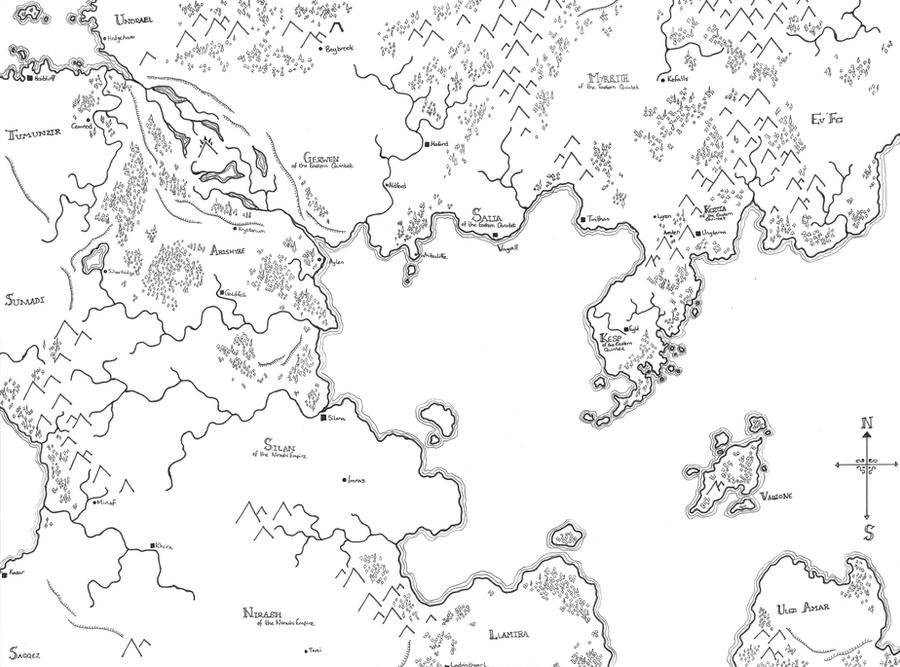 Rediscovered Realms The Known Realms by undeadarcana on DeviantArt