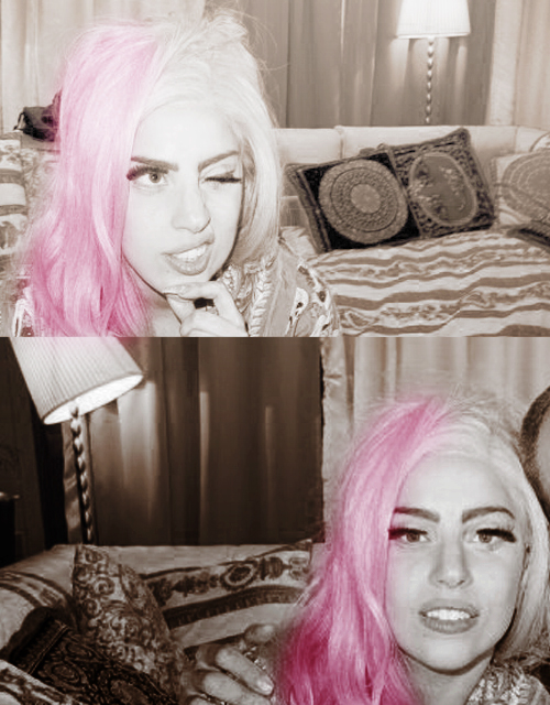 Gaga Pink Hair