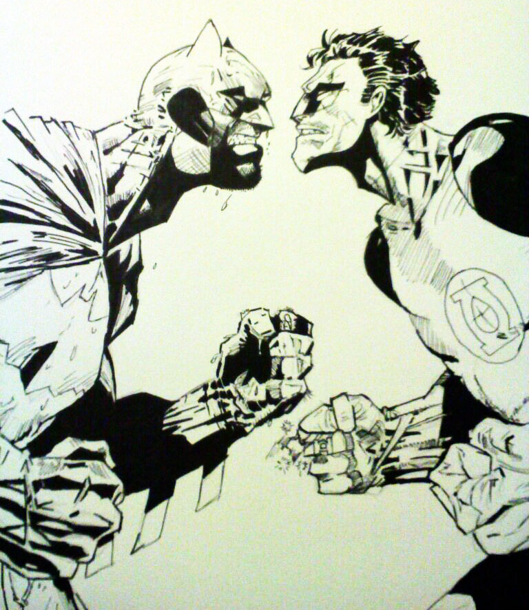 Batman V. Green Lantern