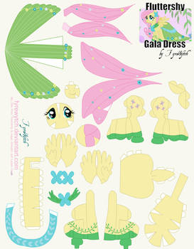 Fluttershy Gala Printout